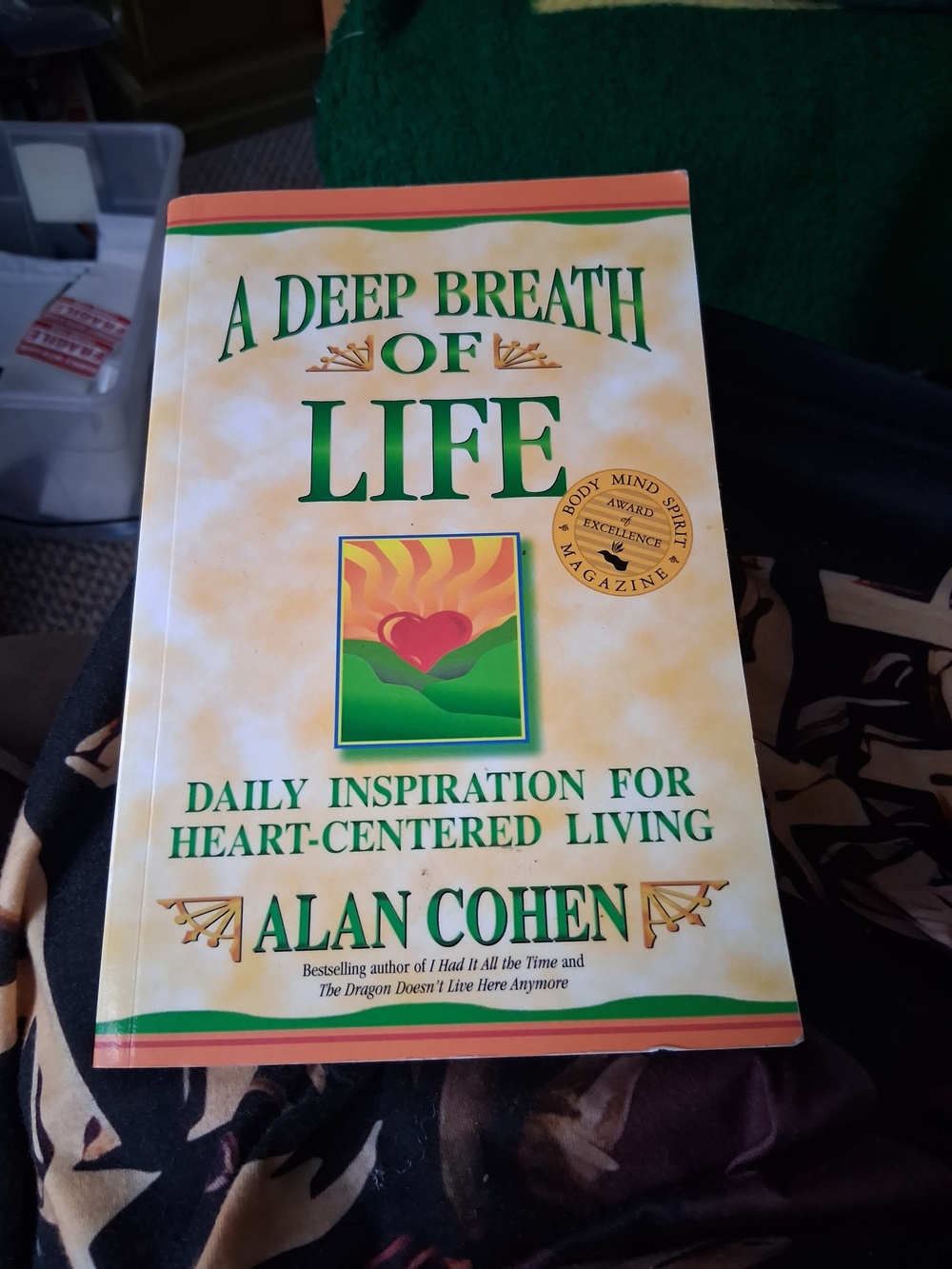 Boom A Deep Breath of Life - Yellow Cover Inspirational Book 1996